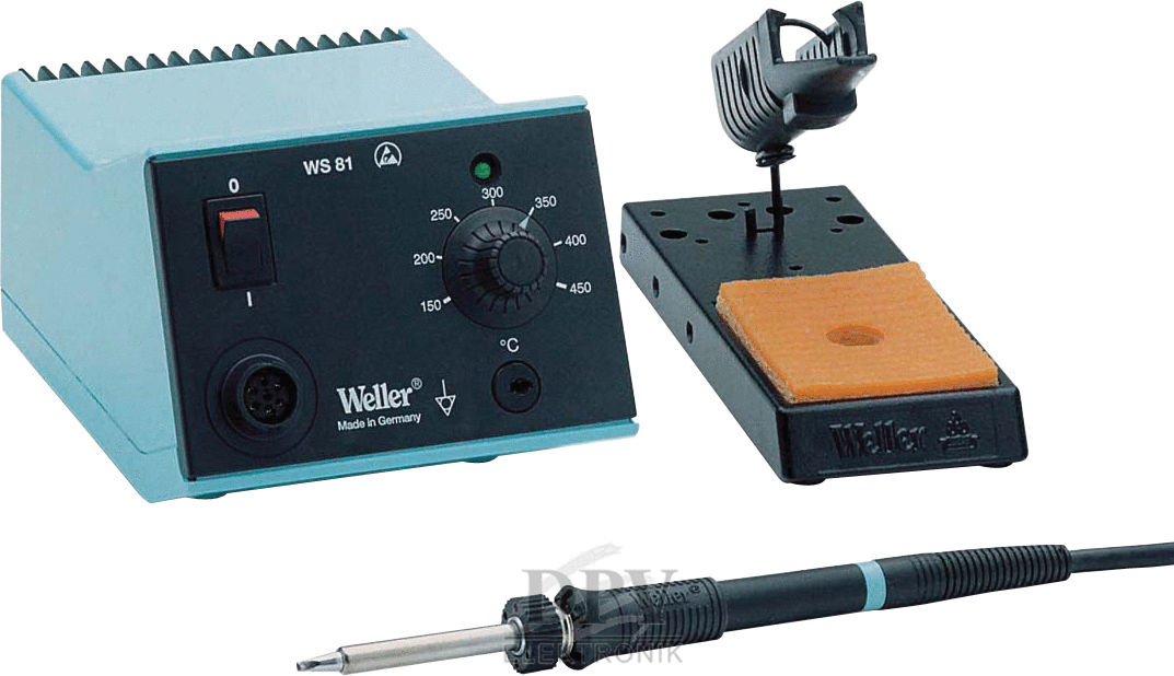 Electronically controlled soldering station