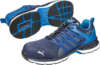 Preview: The image shows a sporty shoe in dark blue with light blue accents. The shoe features a lightweight, breathable structure and a grippy, non-slip sole.