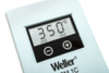 Preview: The image shows a digital thermometer with a white casing. On the display, it reads "350°C", below which are buttons to increase and decrease the temperature.