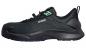 Preview: The image shows a black sports shoe with a green logo. It has a sturdy, non-slip sole and a flexible, breathable upper. Ideal for outdoor activities.