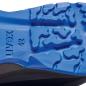 Preview: The image shows the underside of a shoe with a non-slip, blue sole. The sole has a textured profile and is marked with the inscription "Uvex 42" and "Fuel-Oil Resistant".