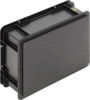 Preview: The image shows a black box with a rectangular shape. It has smooth surfaces and could serve as a container or enclosure for technical devices.