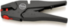 Preview: The image shows a black, ergonomic cable cutter with two long handles. At the front, there is a colored adjustment feature and a logo in the middle.