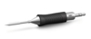 Preview: The image shows a soldering iron with a narrow, pointed metal tip and a non-slip, black handle. The handle has a textured surface for better grip.