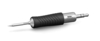 Preview: The image shows a slim screwdriver with a rubberized, textured handle for improved grip. The tip is narrow and metallic, ideal for screwing.