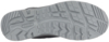 Preview: The image shows the sole of a shoe in gray color. It has a textured pattern with various indentations and elevations that provide good traction.