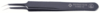 Preview: The image shows a straight metal tweezer. It has narrow, pointed ends and a matte, black surface. On the side, the inscriptions "BERNSTEIN" and an item number are engraved.