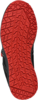 Preview: The image shows the sole of a shoe. The sole is black with a distinctive red tread. The pattern consists of various lines and grooves that provide good traction.