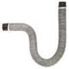 Preview: The image displays a flexible suction hose shaped like a "U". It has a corrugated surface and two black ends, which are typically used for connecting to devices.