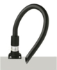 Preview: The image shows a flexible, black hose with a swivel connection. The hose has a slightly corrugated surface and a tapered opening at one end.