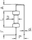 415.430.V1 - Additional bending tool P = 3.8 mm for cutting and bending machine TP 6 / V