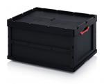 5302.FB-8060445.D - ESD folding box with lid, 182l