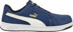 PU-640020 - Safety shoe ESD Iconic Suede Navy Low