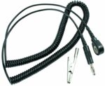 2101.780.3 - Mini-Spiralkabel ESD 2,4 m, DK 3 mm / BA , schwarz