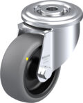 623.080.ELS - ESD Swivel castors with bolt hole 600, load capacity 165 kg