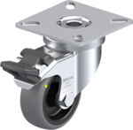 604.050.SF.ELS - ESD Light duty swivel castor with top plate - 