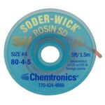 SW.80-4-5.ESD - Entlötlitze Soder-Wick Rosin 2,8 mm x 1,5 m / blau