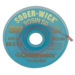 SW.80-5-10.ESD - Desoldering braid Soder-Wick rosin 3.7 mm x 3.0 m / brown