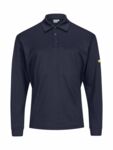 2675.P7532-LA - ESD-Poloshirt, dunkelblau Langarm