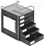 046.405 - Carry size 2.1, conductive, for drawer cabinet size 2.1