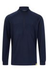 2685.S6562 - Sweatshirt Coolmax® ALL SEASON ESD, dunkelblau, mit Zipper