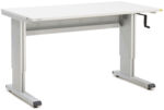 WB-818C-ESD - Work table WB ESD with crank adjustment 800 x1800 mm